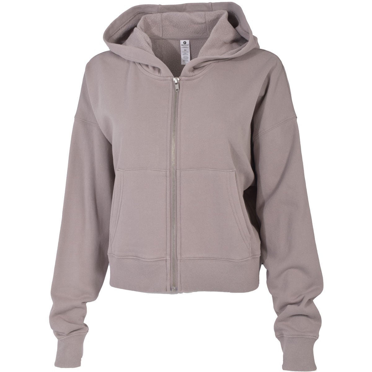90 Degree Women's Full Zip Crop Hooded Jacket
