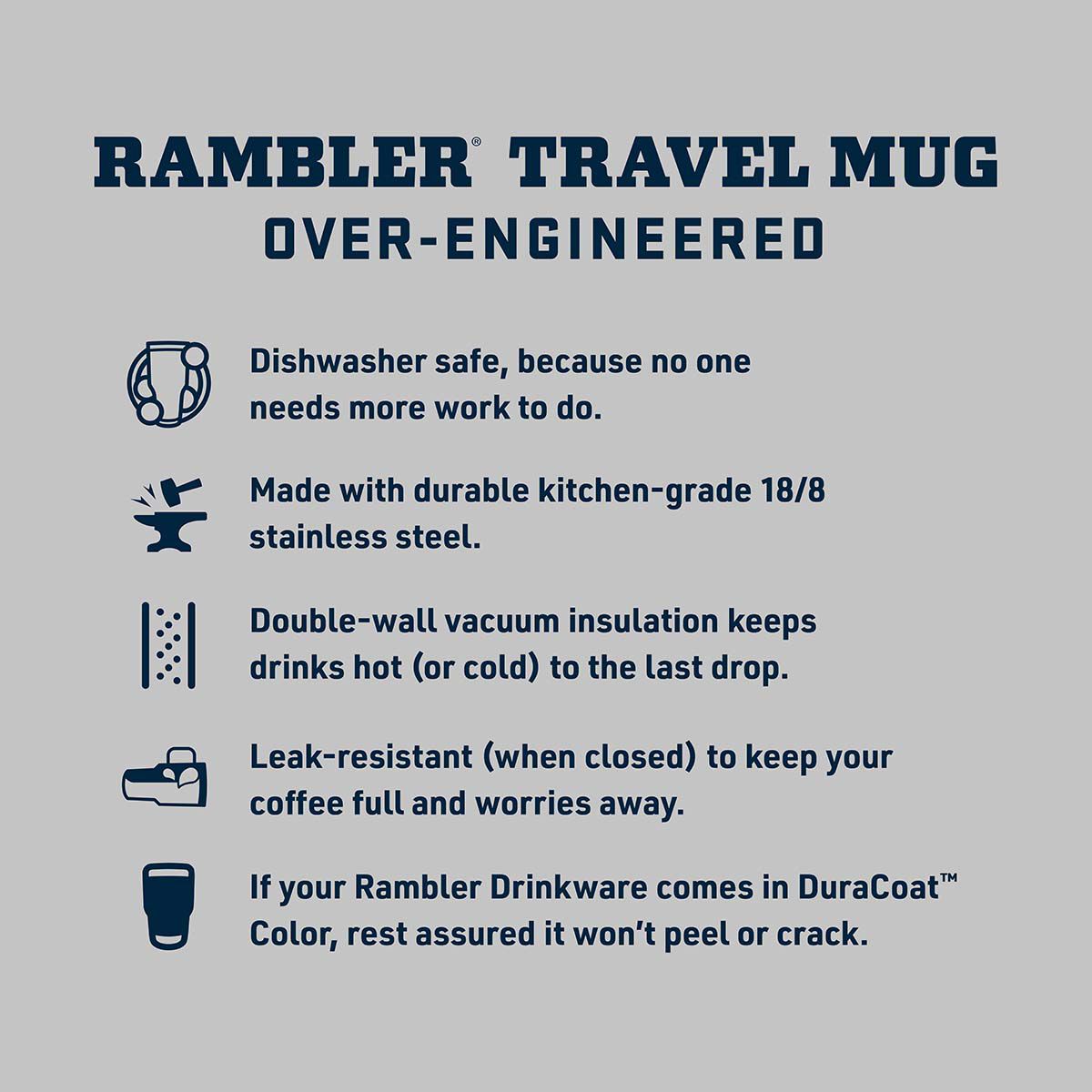 YETI Rambler 20oz Travel Mug