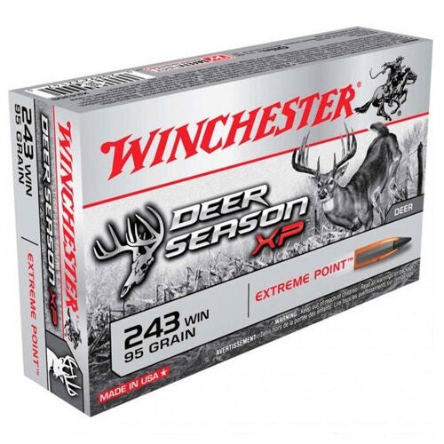 Winchester Deer Season XP .243 Win 95 Grain Ammunition