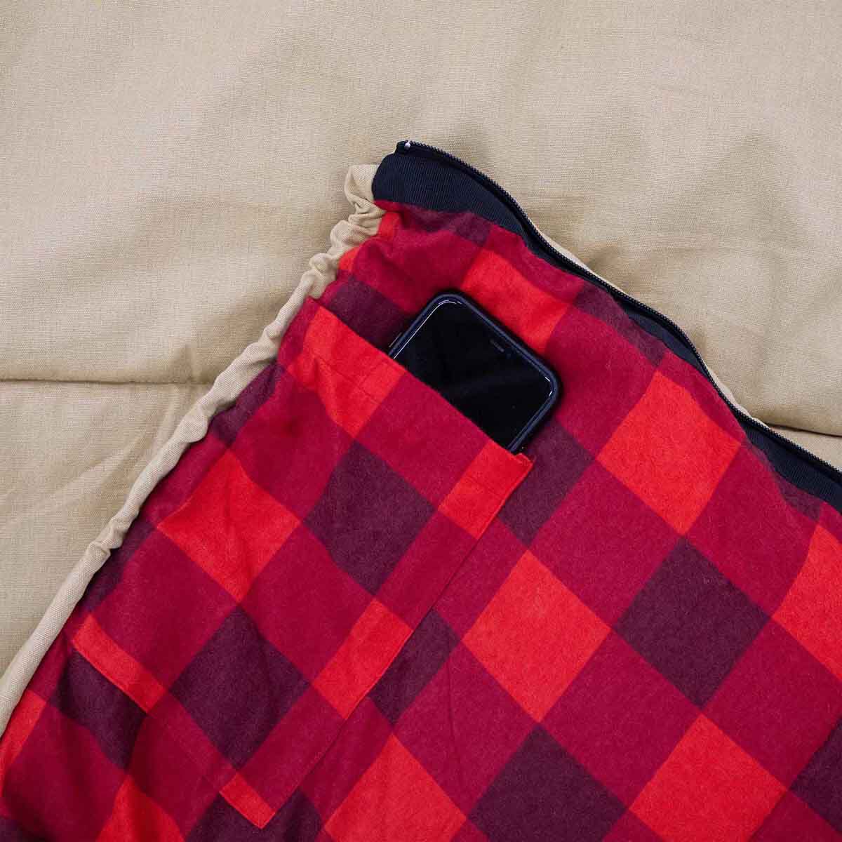 Bushnell Bushnell 30F Rectangular Canvas Sleeping Bag