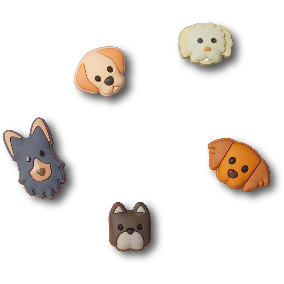 Jibbitz Tiny Puppy 5-Pack