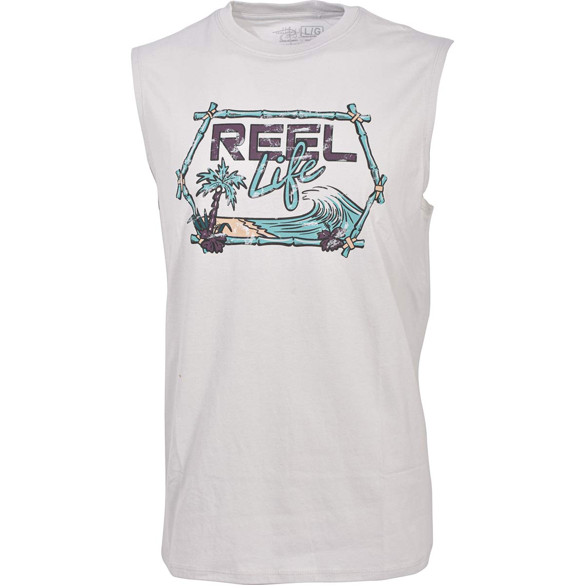 Reel Life Men's Tiki Wave Tank