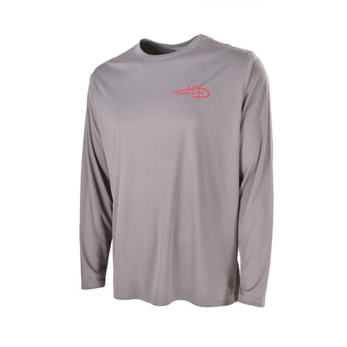 Reel Life Men's Long Sleeve Patriot Bass UV Tee