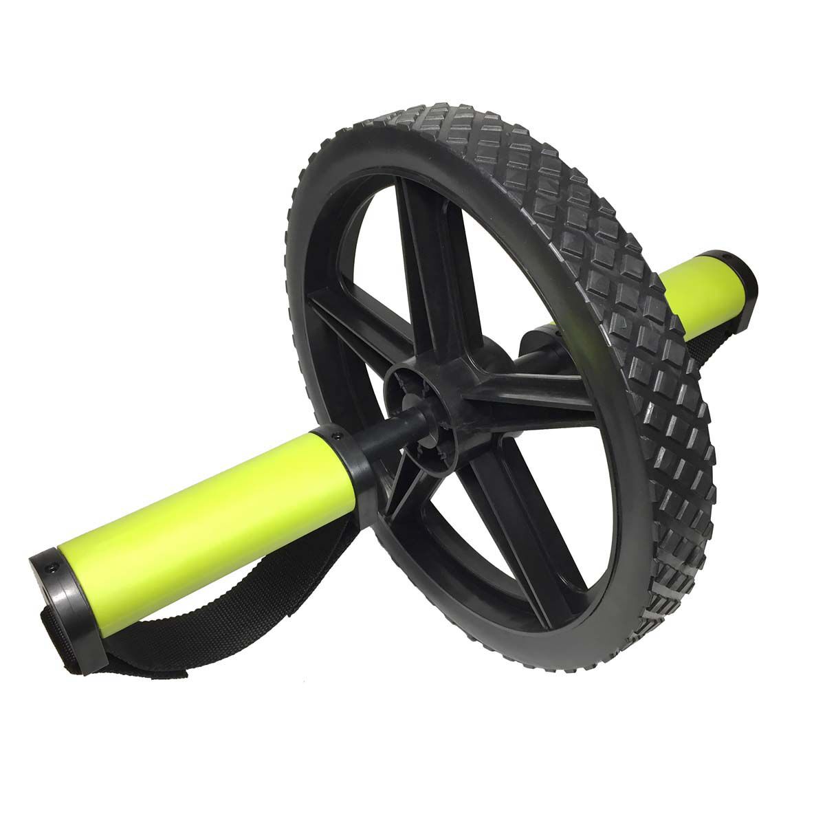 Go Fit Extreme Abdominal Wheel With Slip-Resistant Hand/Foot Handles with Training Manual
