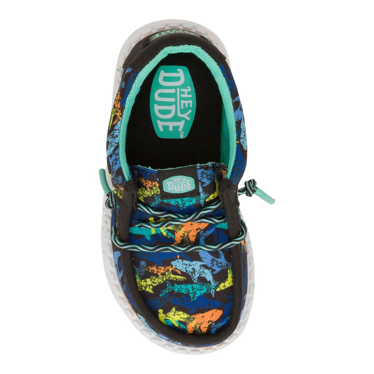 HeyDude Toddler Wally Sharks Shoes