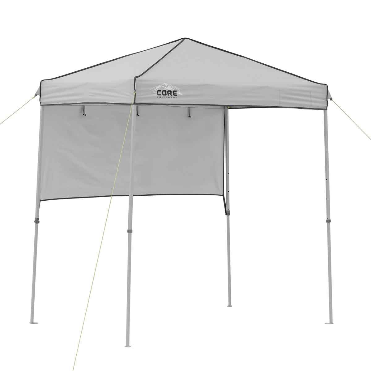 Core Equipment Core 6x4 Instant Canopy with Half Sun Wall