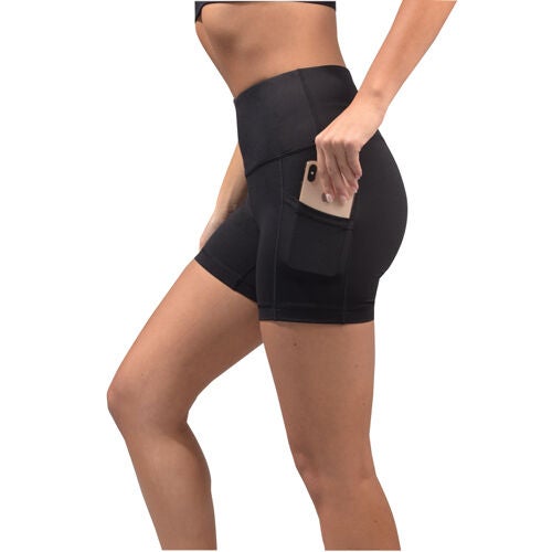 Yogalicious Women's Tech High Rise 3 1/2" Shorts