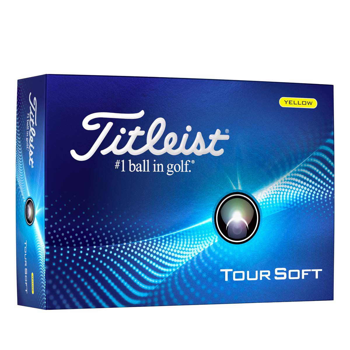 Titleist 12 Pack of Tour Soft Yellow Golf Balls 2022
