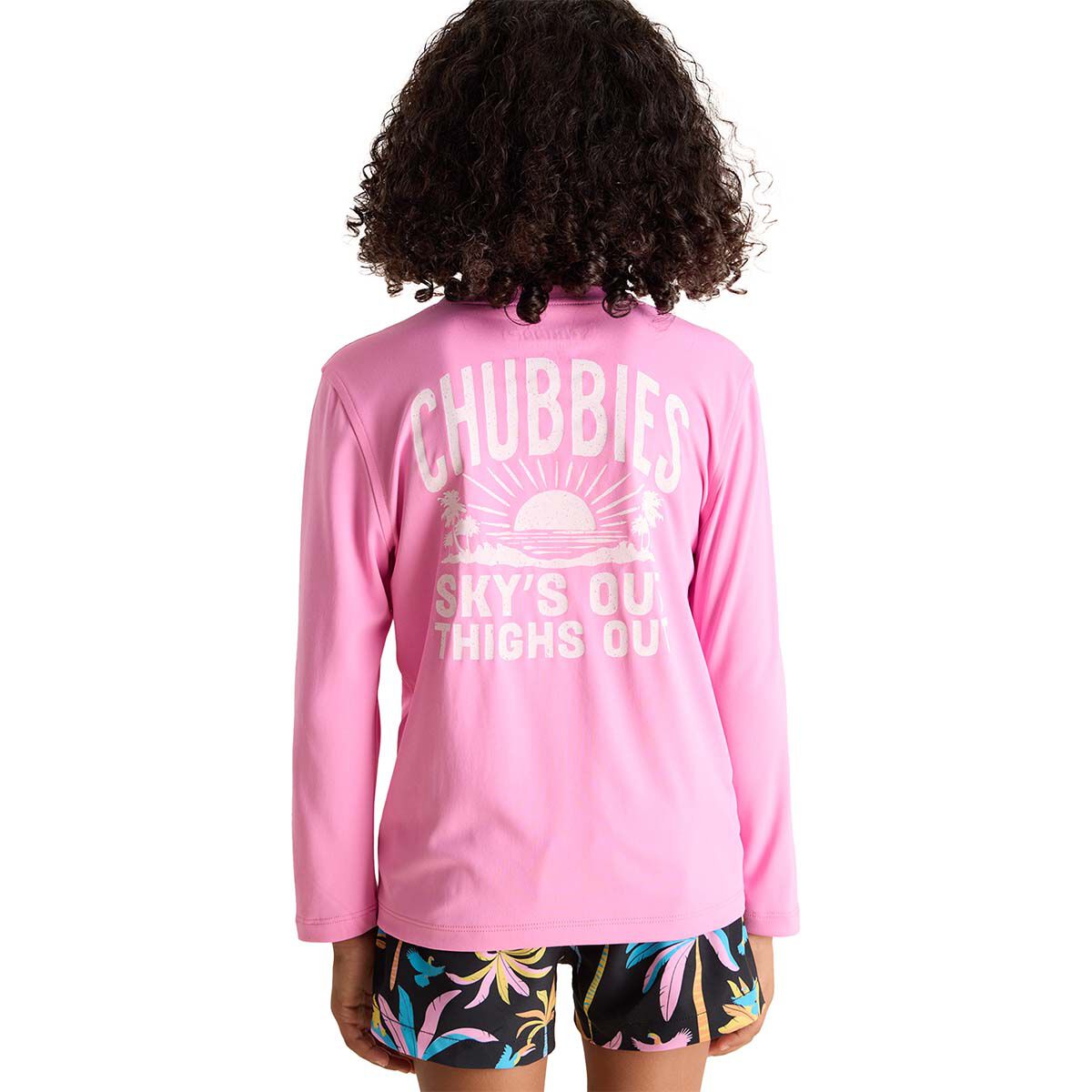 Chubbies Boy's Pink and Proud Sun Crewneck