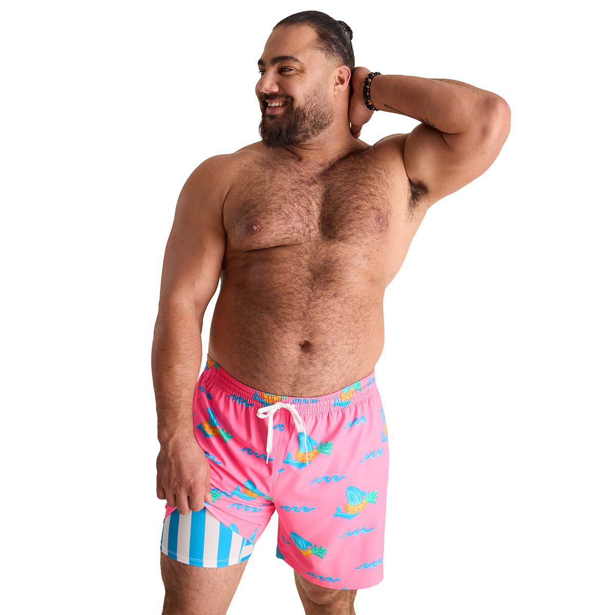 Chubbies Men's Pineapple Floaters 5.5" Classic Lined Swim Trunk