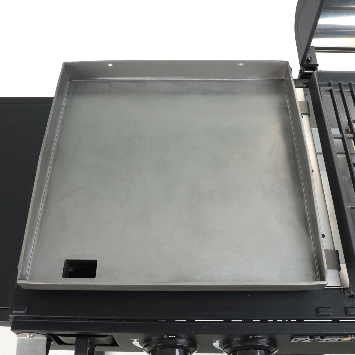 Razor Combo 4 Burner Foldable Grilldle and Grill with Lid