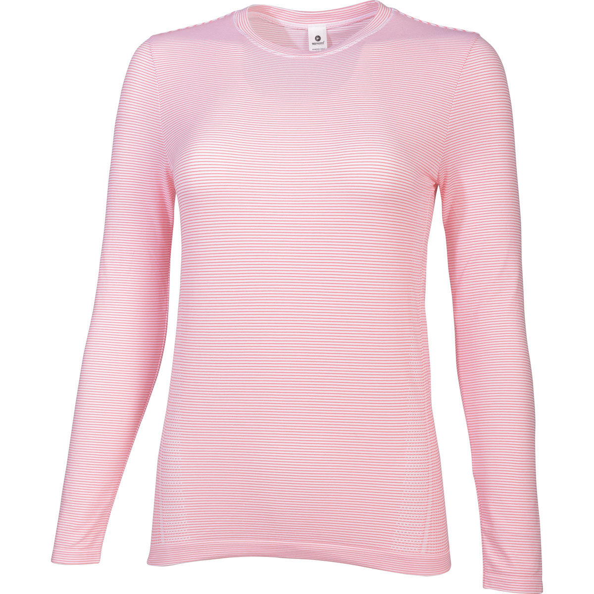 90 Degree Longsleeve Seamless Stripe Crew