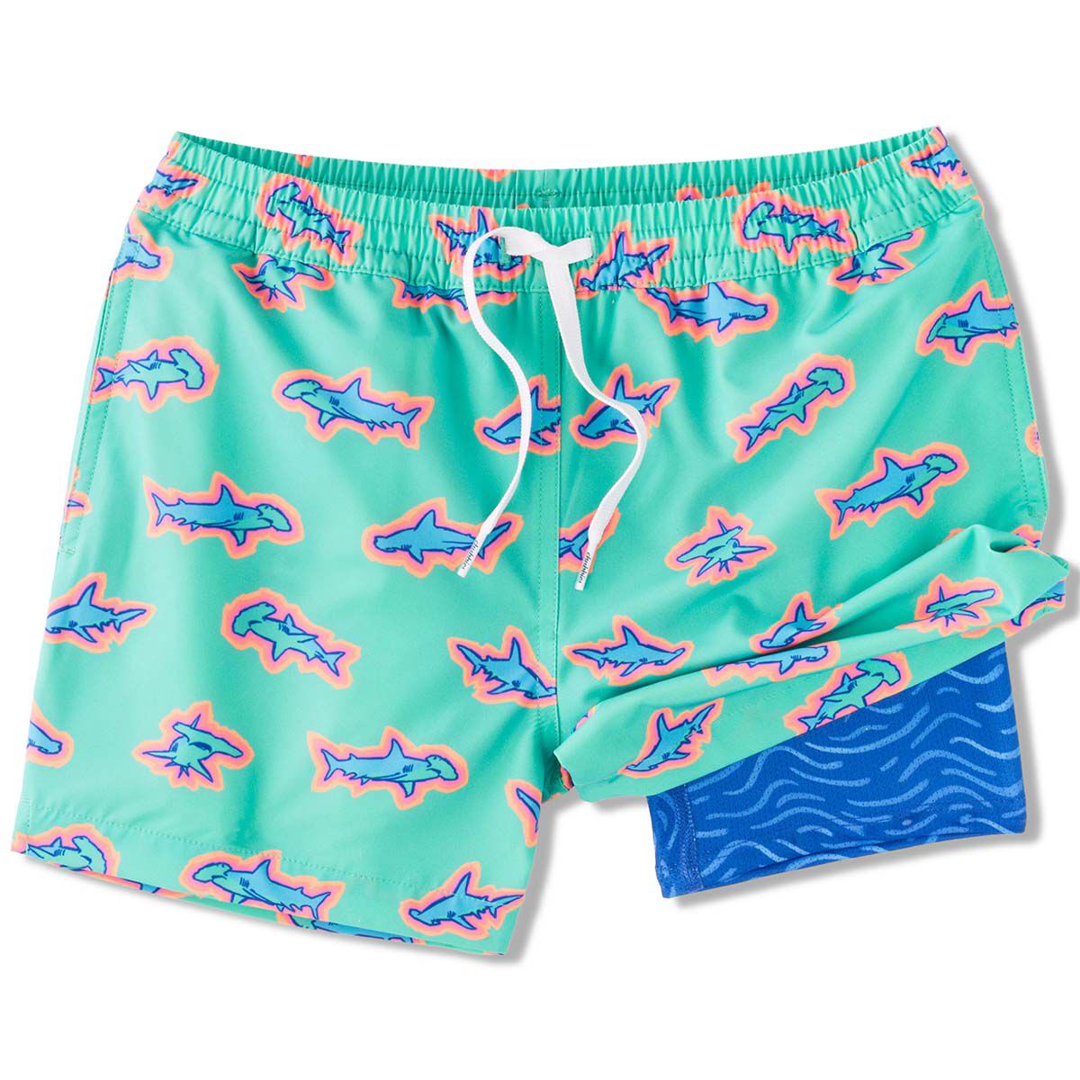 Chubbies Boys' Apex Swimmers Lined Classic Swim Trunk- Shorter
