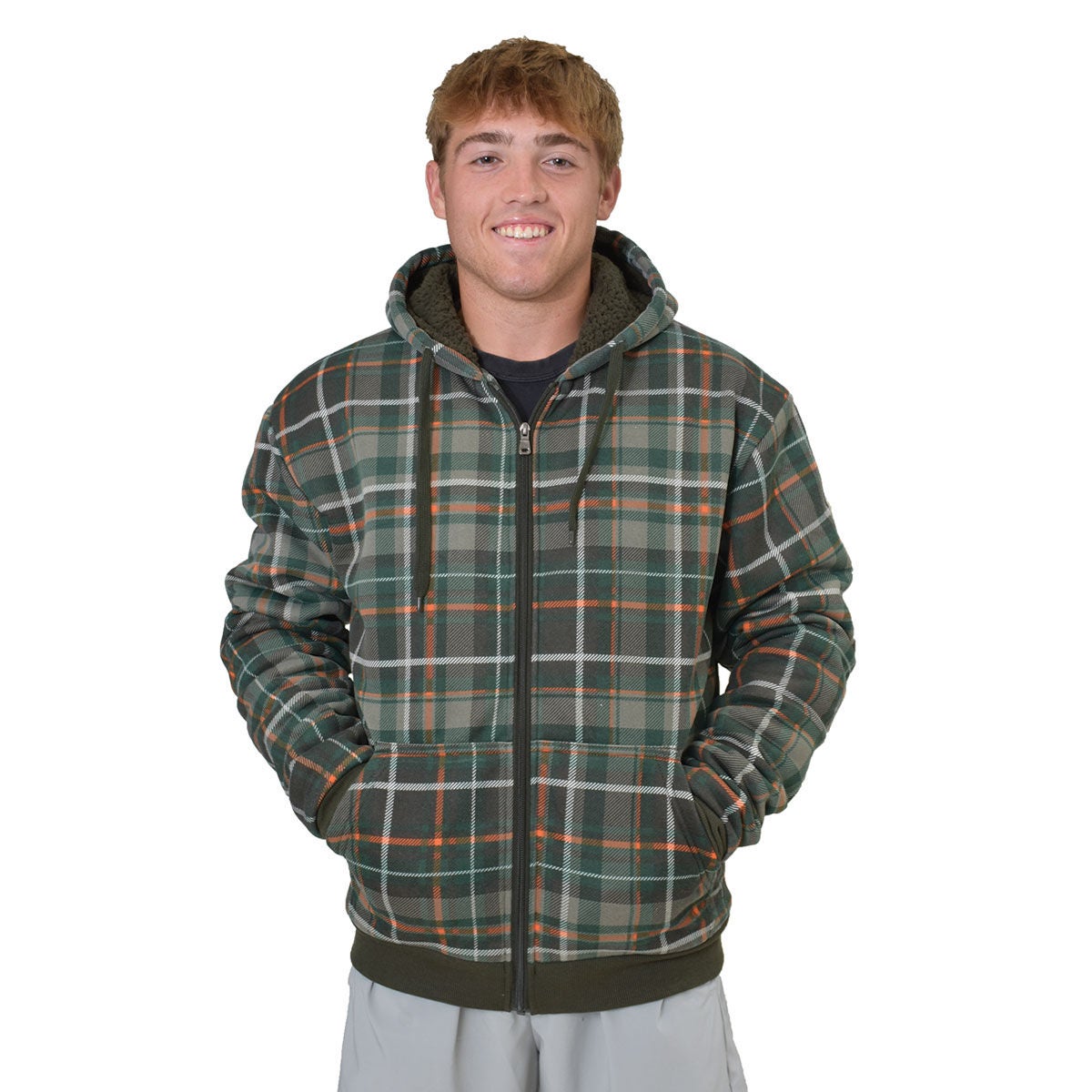 Big Ball Sports Men's Sherpa Lined Jacket