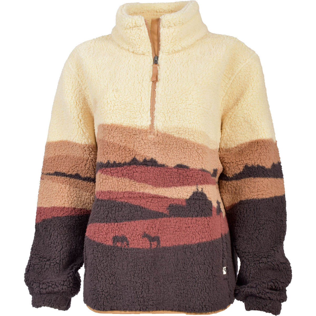 Liv Outdoor Women's Ainsley 1/4-Zip Sherpa Fleece Pullover