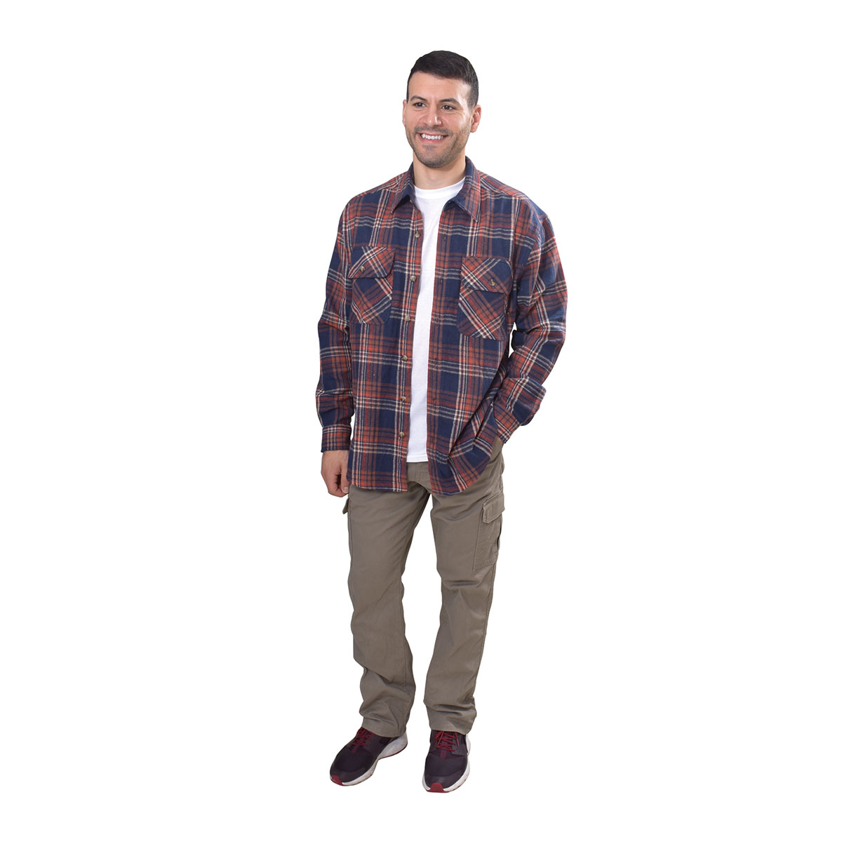 Canyon Creek Men's Plaid Flannel Shirt