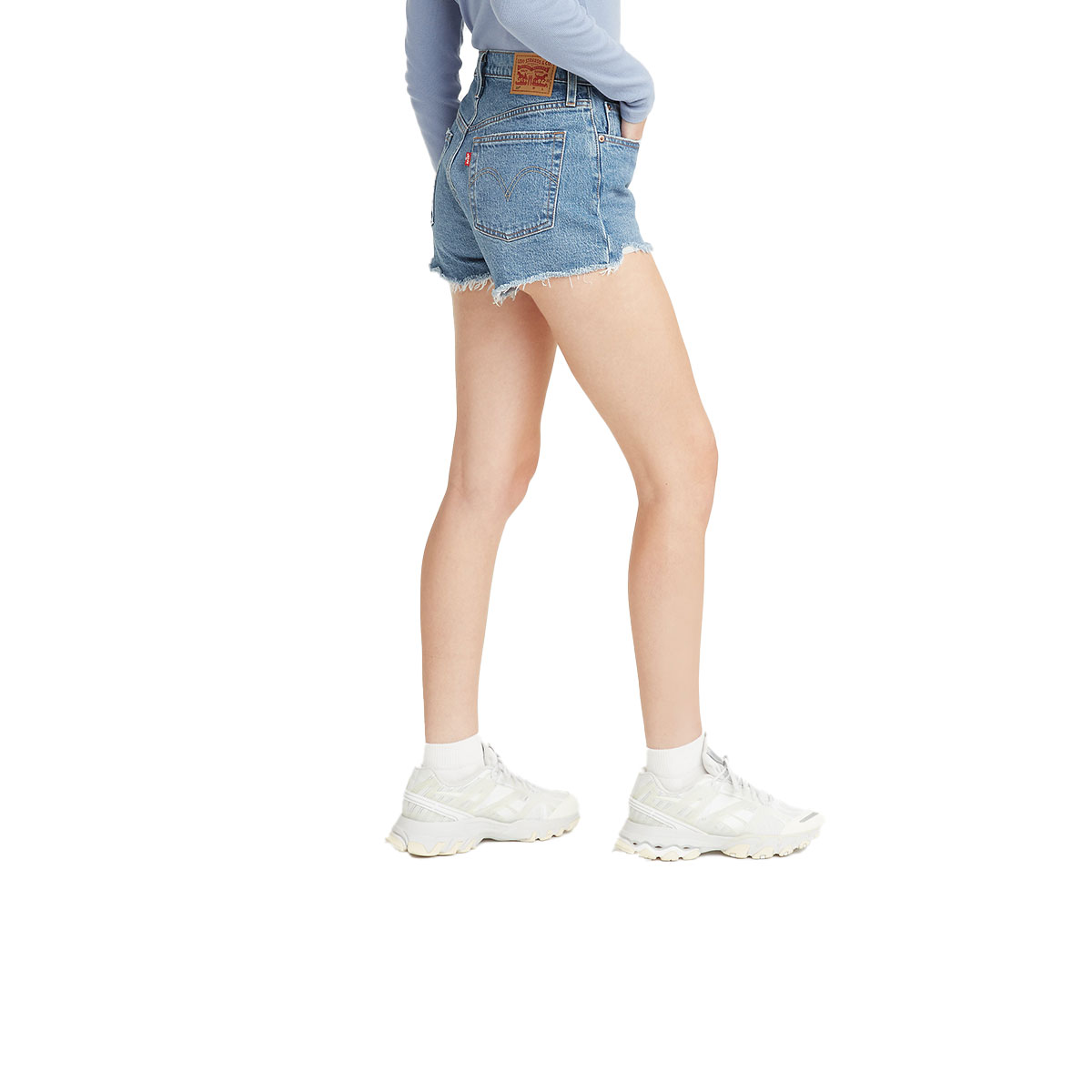 Levi's Women's Jazz solo light wash Denim Shorts