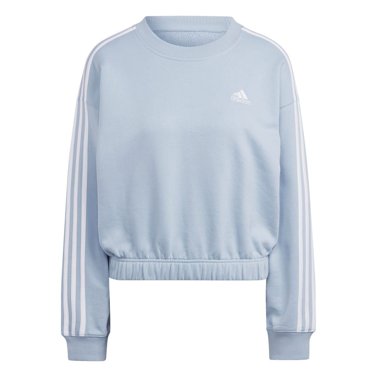 adidas Women's Essentials 3-Stripes Crop Sweatshirt