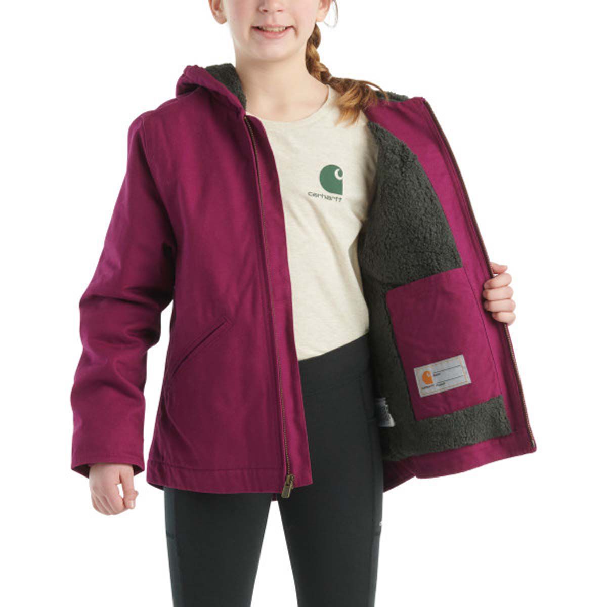 Carhartt Girl's Sherpa Lined Jacket
