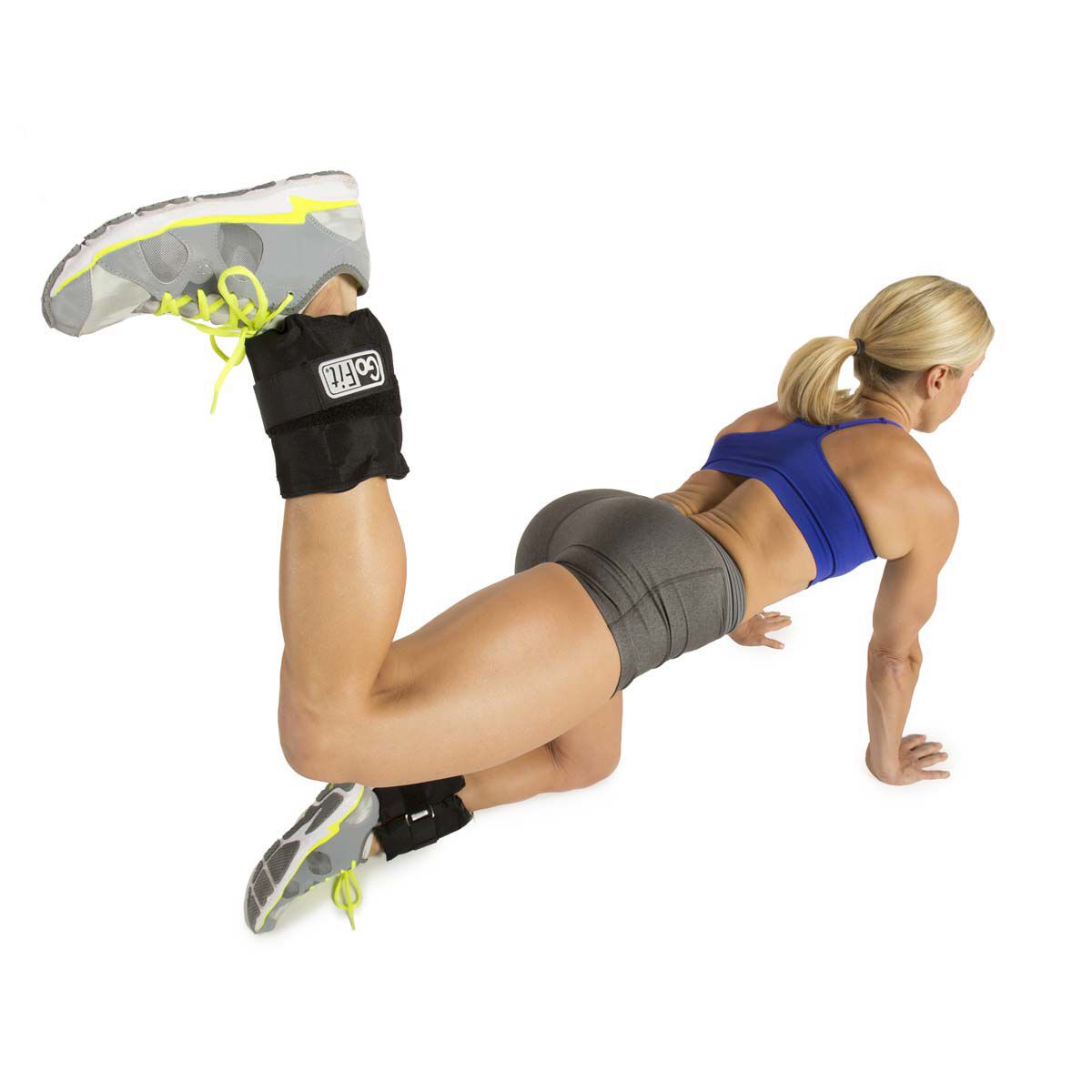 Go Fit 5lb Adjustable Ankle Weights