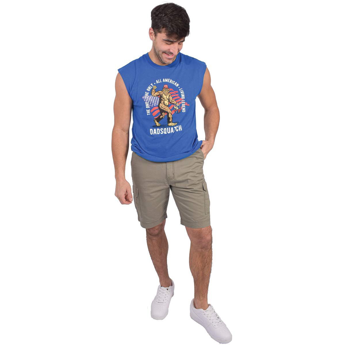 Staghorn Outfit Men's Dad USA Muscle Tee
