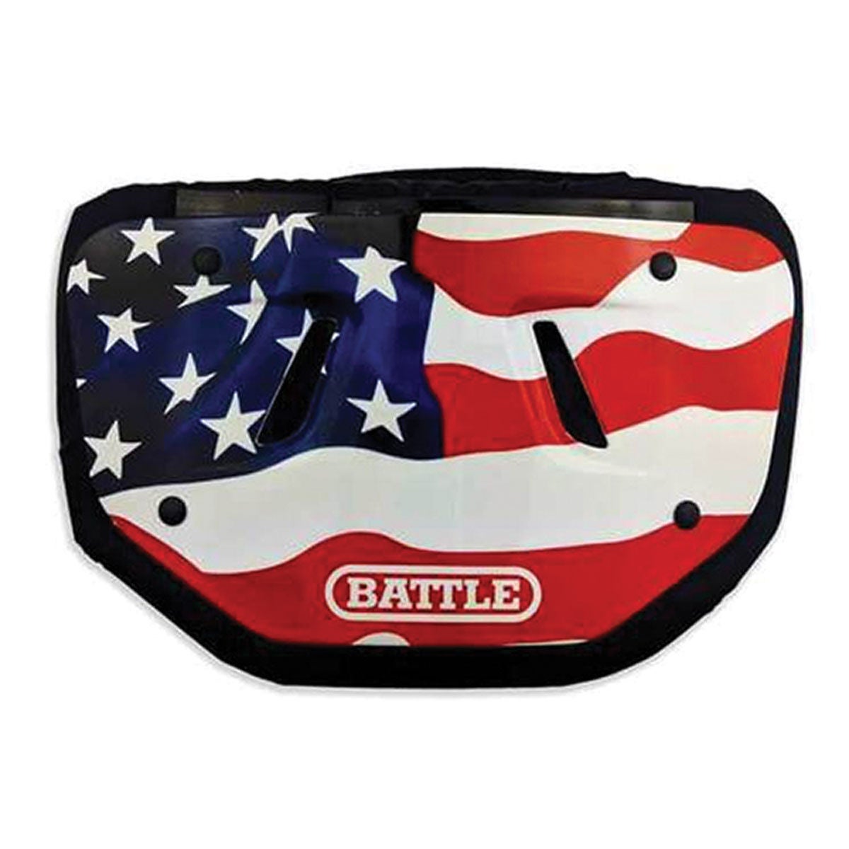 Battle Sports CHROME Back Plate American Flag 2.0 Adult