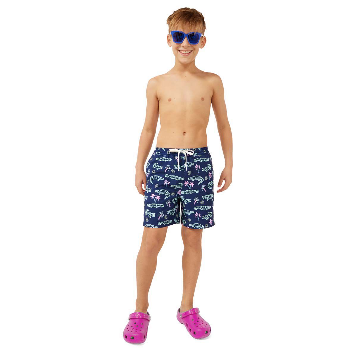 Chubbies Men's Neon Glades (Youth Classic Lined Swim Trunk)