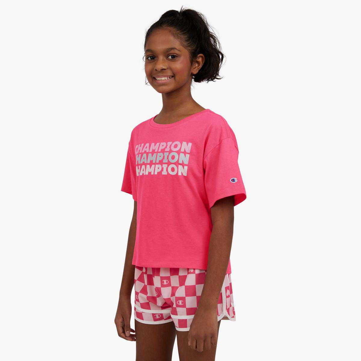 Champion Girls' Champion Repeat Tee