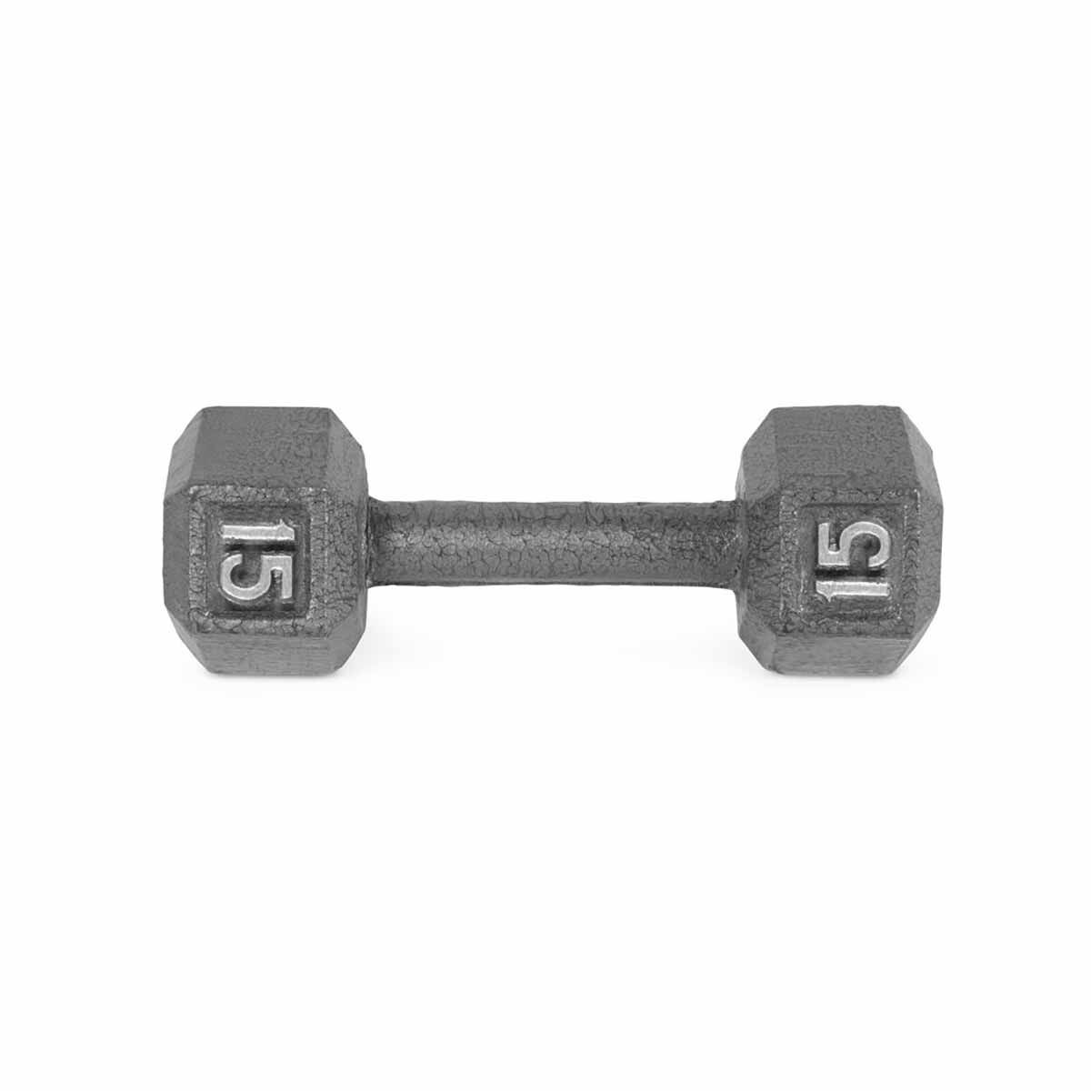 Cap 15 lb. Cast Iron Dumbbell