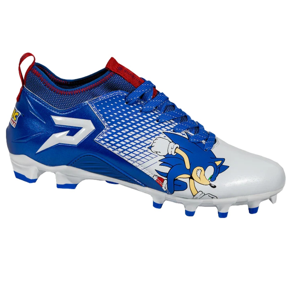 Phenom Elite Quantum Speed Sonic the Hedgehog Low Football Cleats