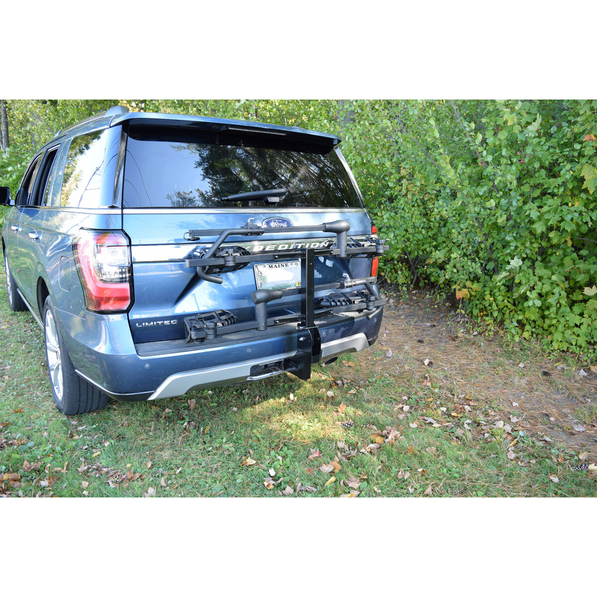 Malone Pilot HM2 - Hitch Mount Platform Expandable 2 Bike Carrier (2 )