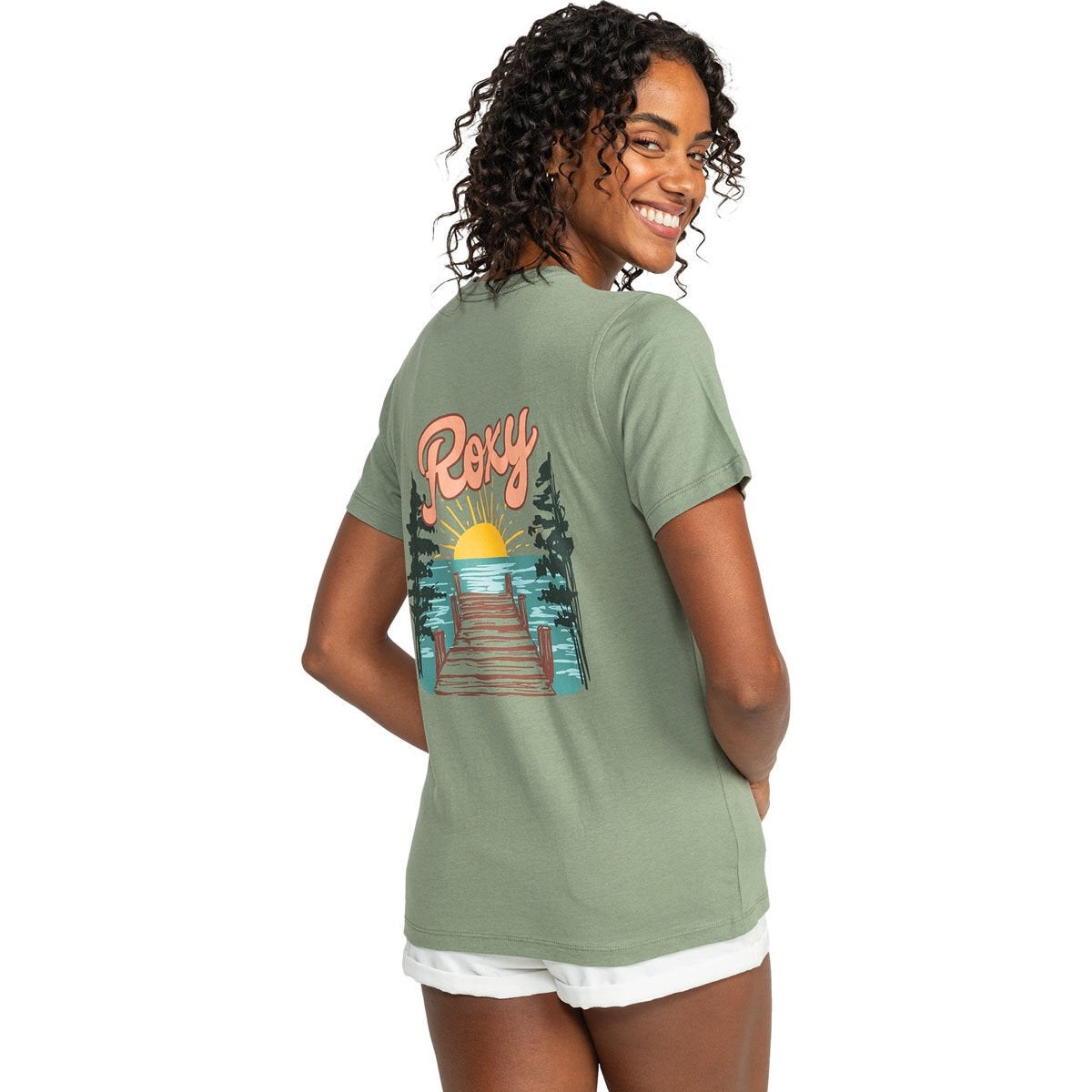 Roxy Women's Short Sleeve Crew Top