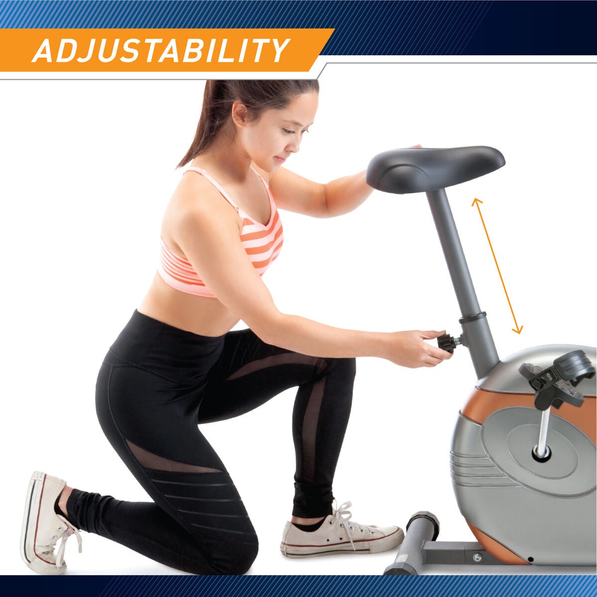 Marcy ME-708 MAGNETIC UPRIGHT EXERCISE BIKE