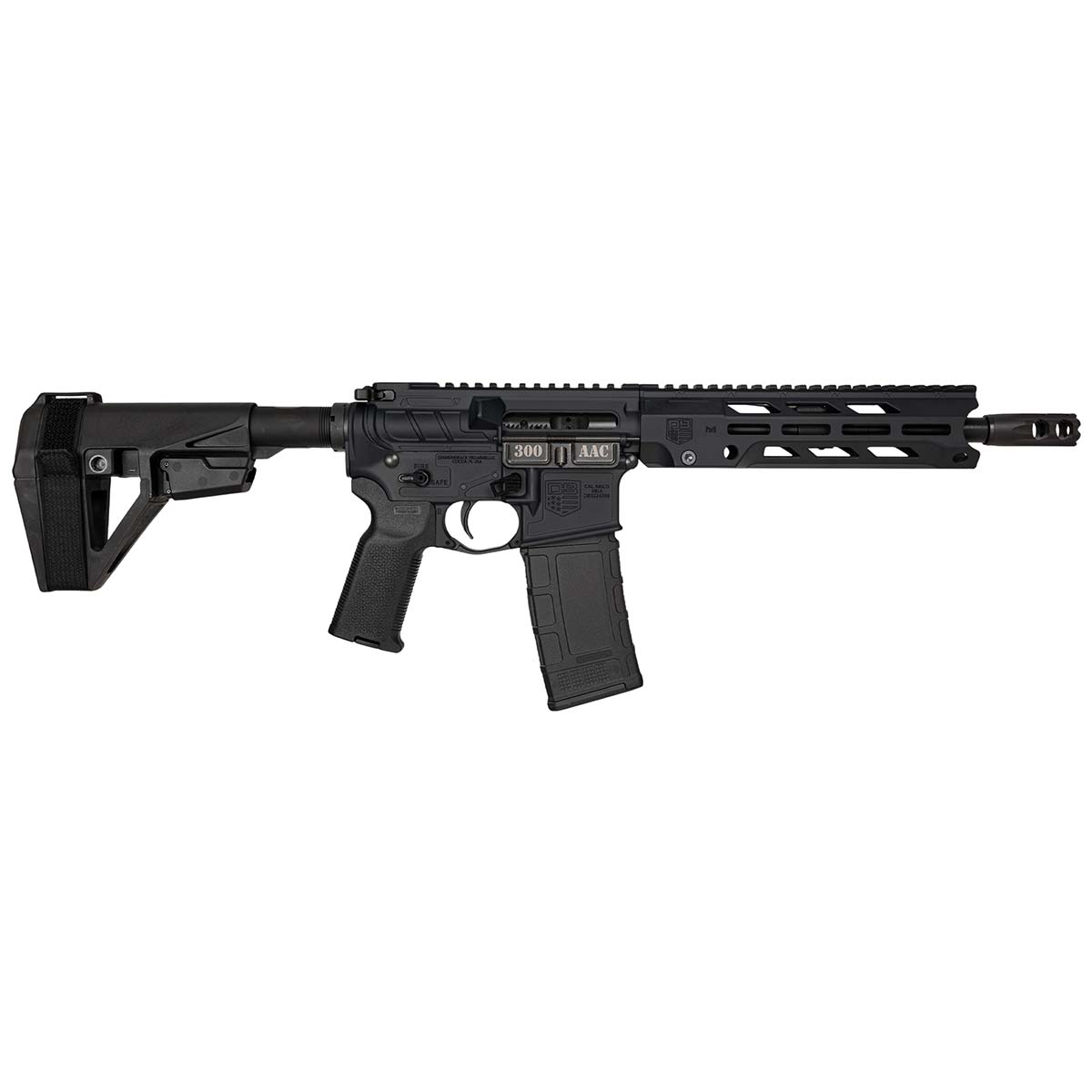 Diamondback 300BO 10 30R BRACE BLK Handgun