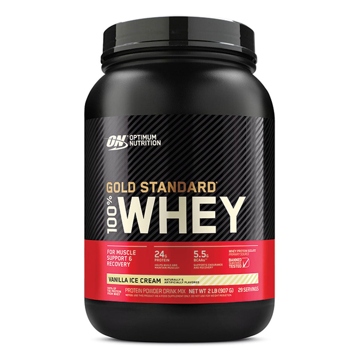 Optimum Nutriti Gold Standard Whey Vanilla Ice Cream 2lbs