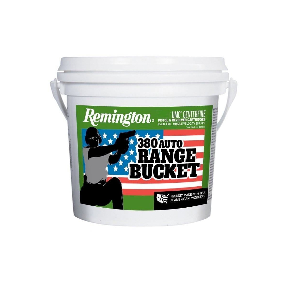 Remington .380 UMC Auto Range Bucket - 300 Rounds