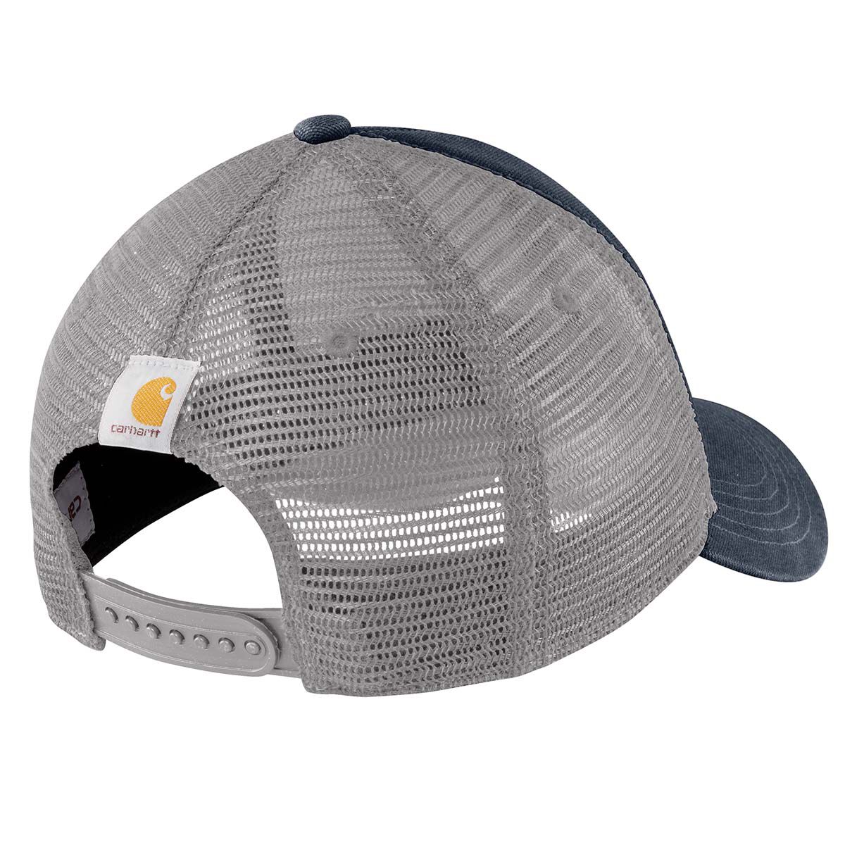 Carhartt Men's Canvas Mesh-Back Logo Graphic Cap
