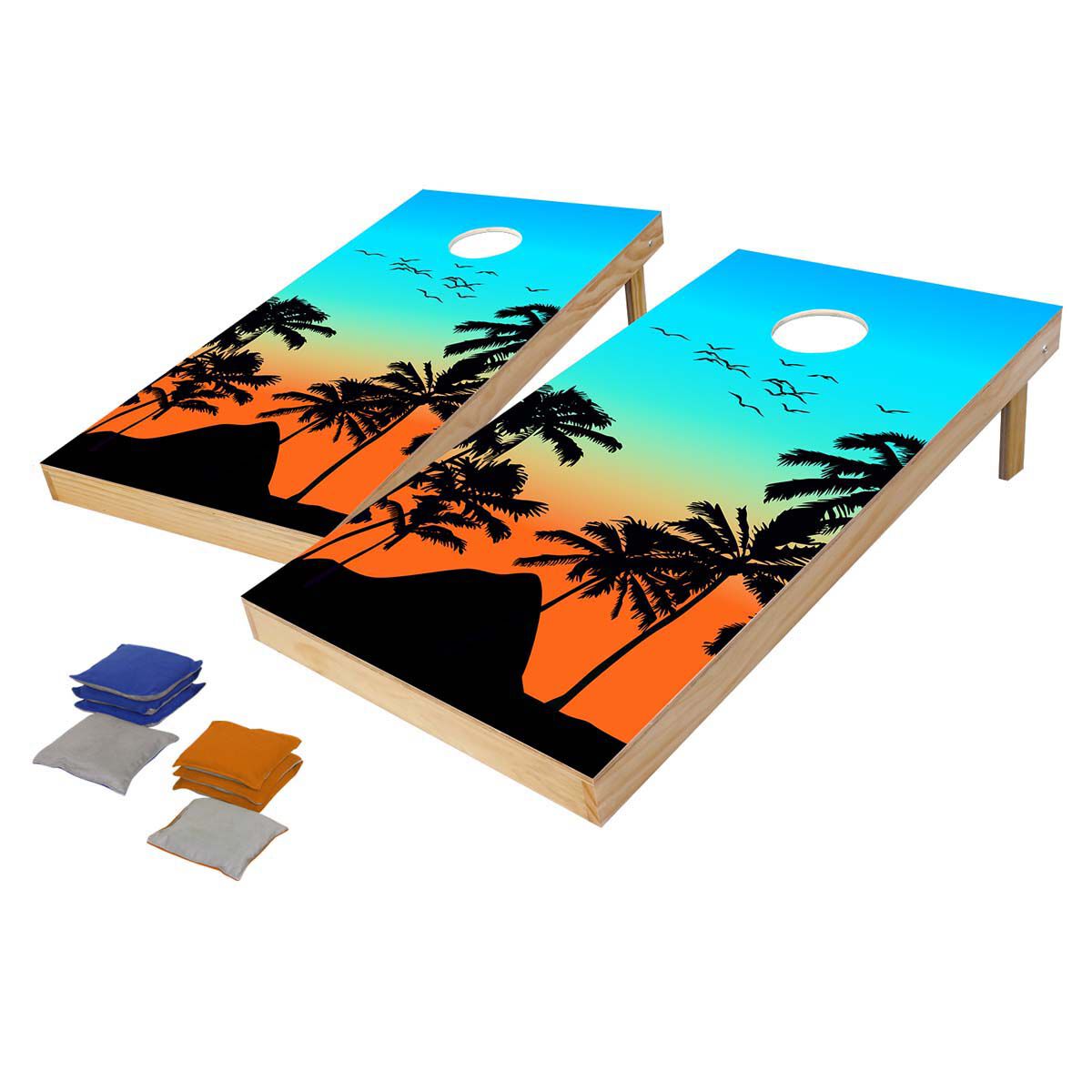 Bring It On Sports 2X4 Paradise Sunset Corntoss Set