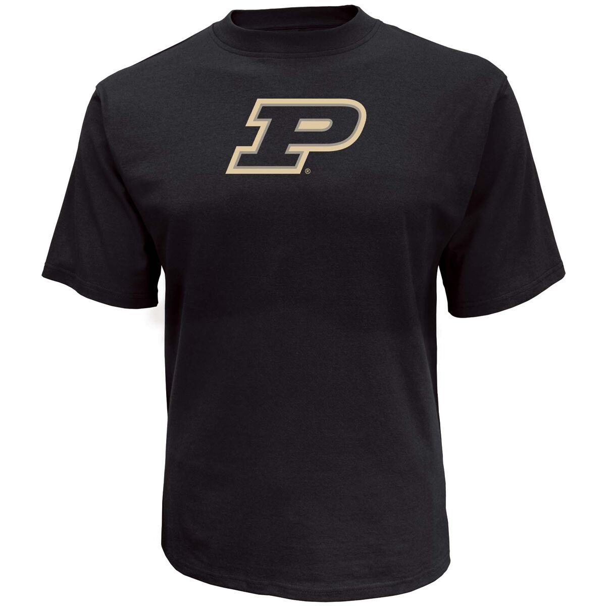 Knights Apparel Men's Short Sleeve Purdue Oversized Logo Tee