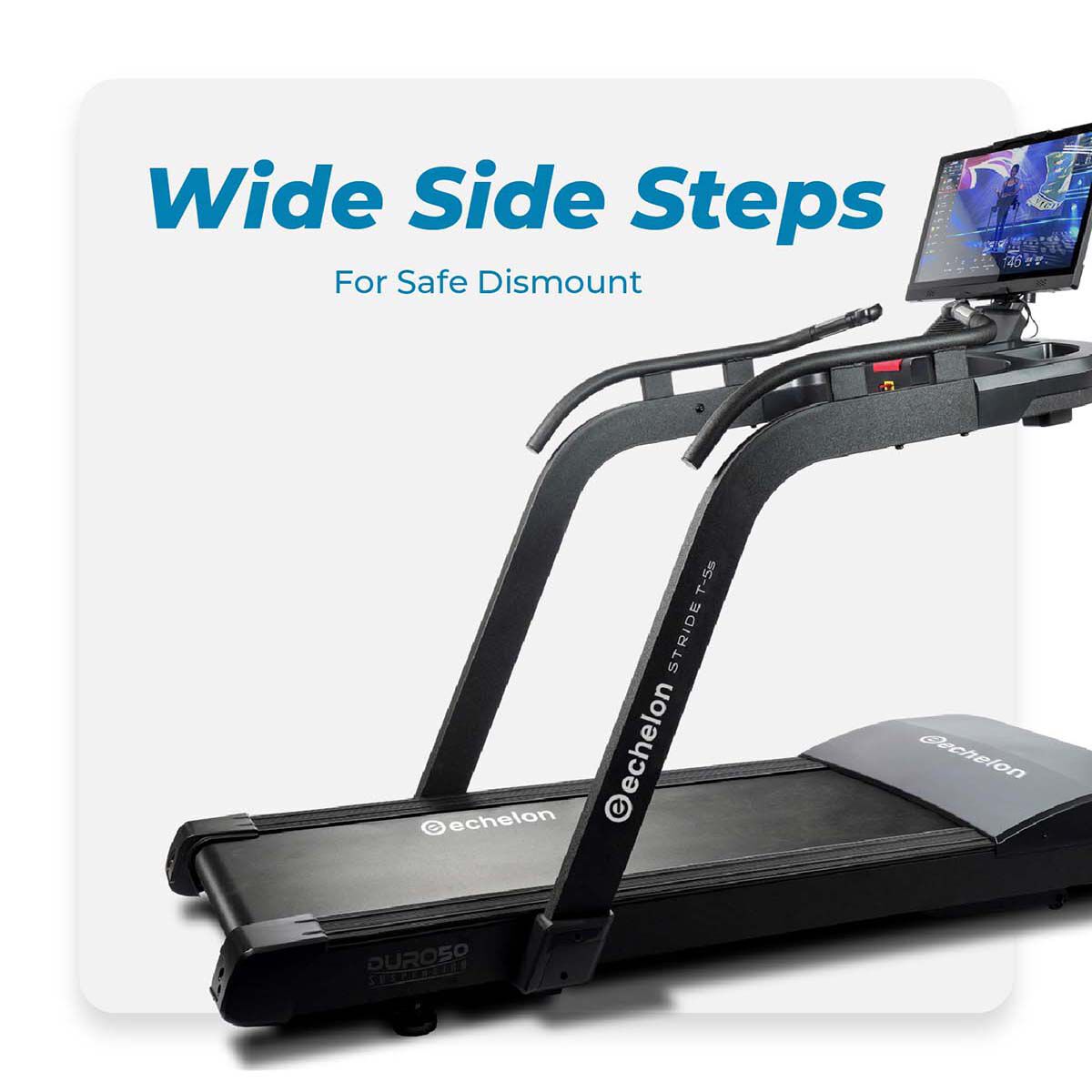Echelon Stride 5-s Treadmill with 24" HD Touch Screen