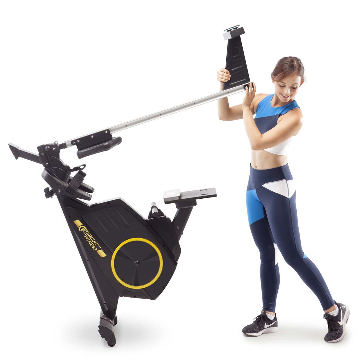 Circuit Fitness Deluxe Foldable Magnetic Rowing Machine
