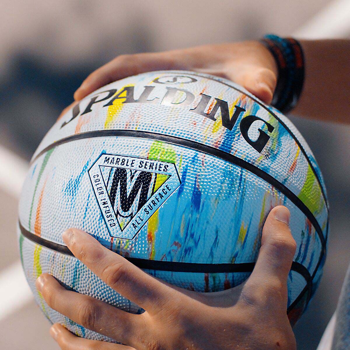 Spalding Official Marble Series Basketball