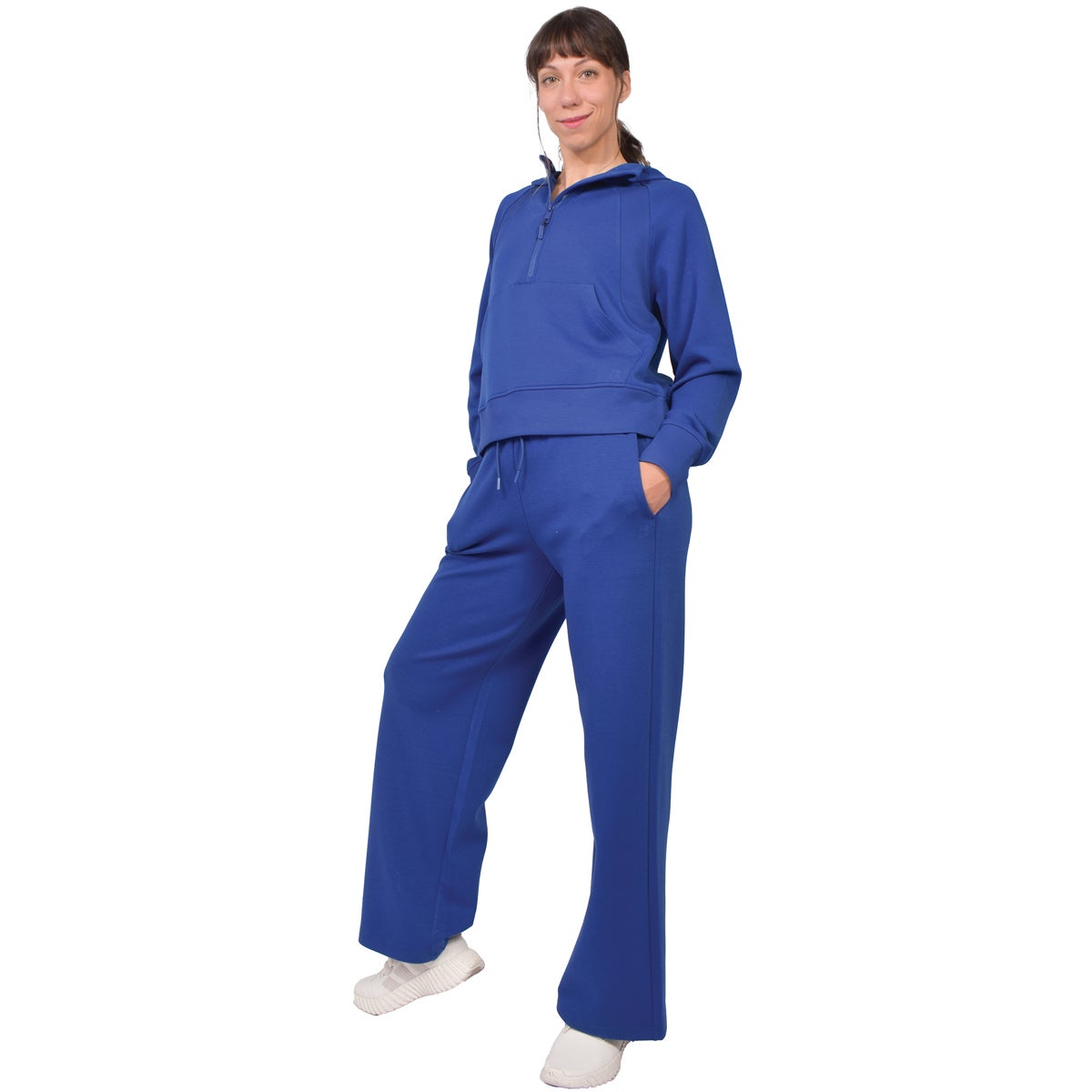 Sola Studio Women's Scuba 1/4 Zip Hood