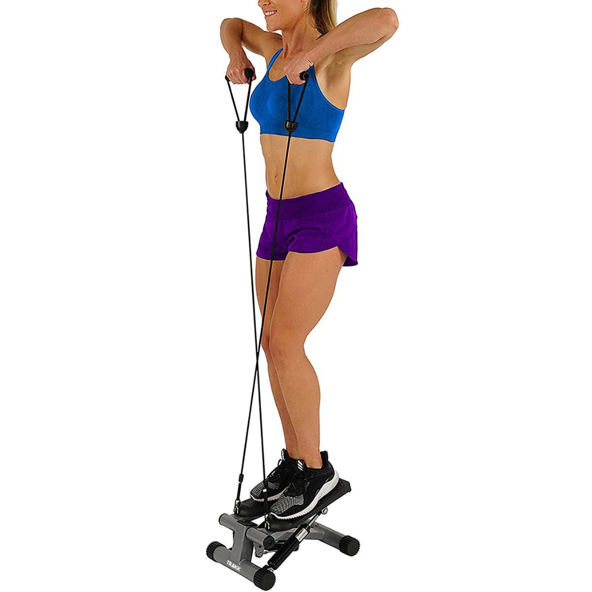 Trakk Fitness Mini Stepper w/ Resistance Bands