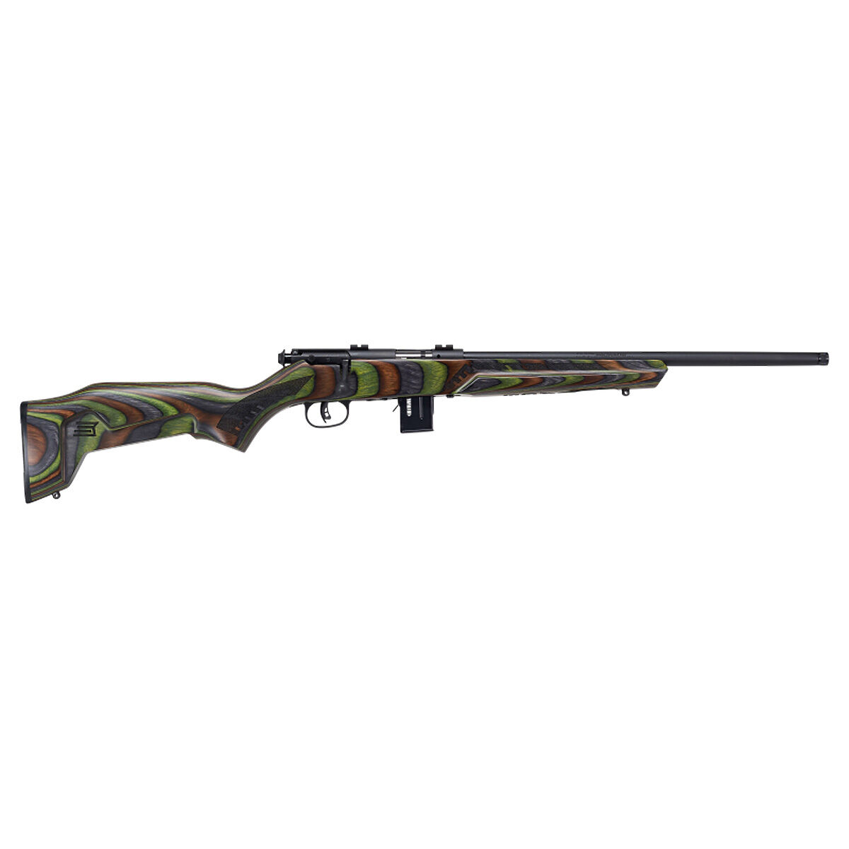 Savage 96636 Mark II Minimalist 17 HMR Caliber with 10 Plus 1 Capacity Centerfire Rifle