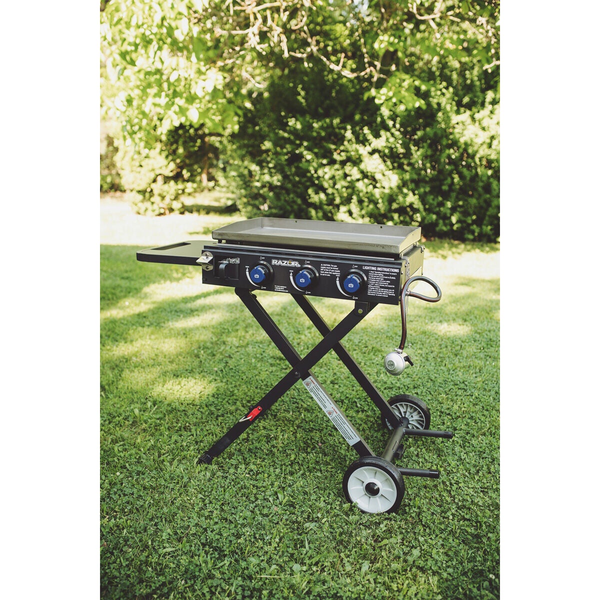 Razor 3-Burner Griddle with Cart