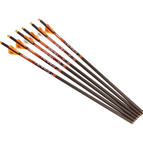 Ravin Grain Carbon Crossbow Bolts with 2-Inch Blades