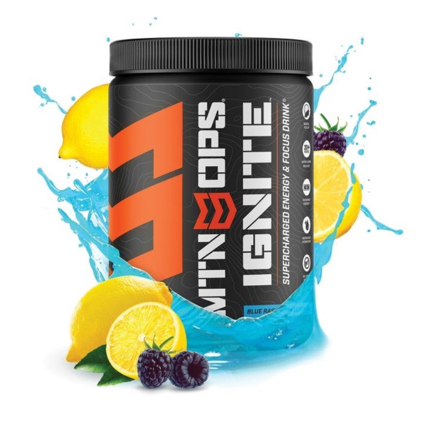 Mtn Ops Ignite Blue Raspberry Energy