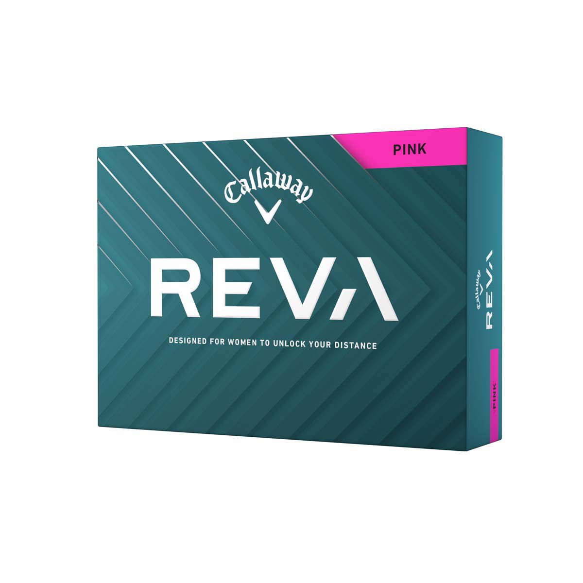 Callaway Golf 2025 Pink Reva 12 Pack Golf Balls