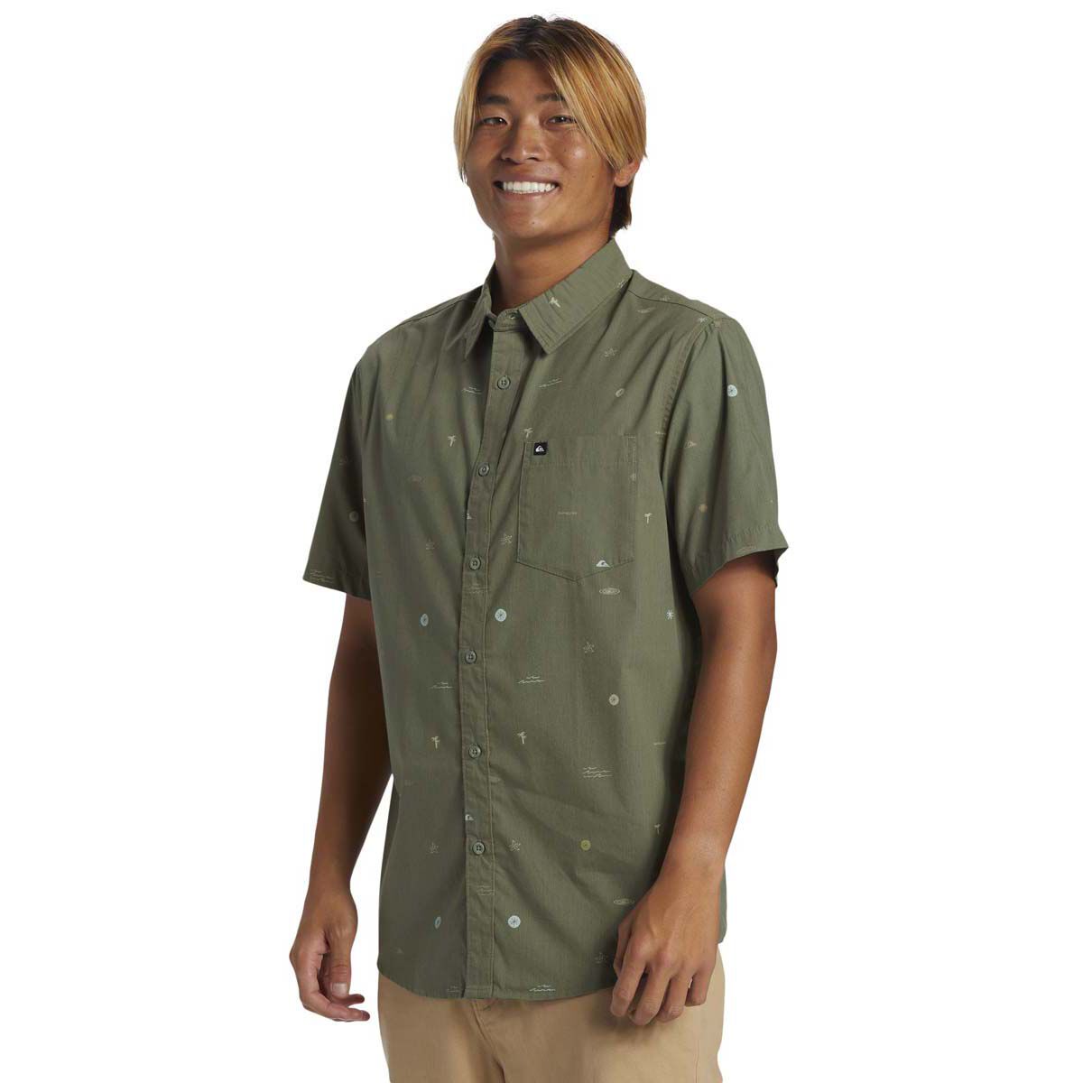Quiksilver Mini Mo Classic Ss Woven Top